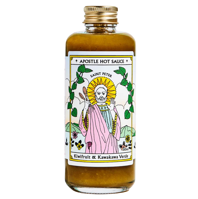 APOSTLE HOT SAUCE KIWI KAWAKAWA VERDE 150ML