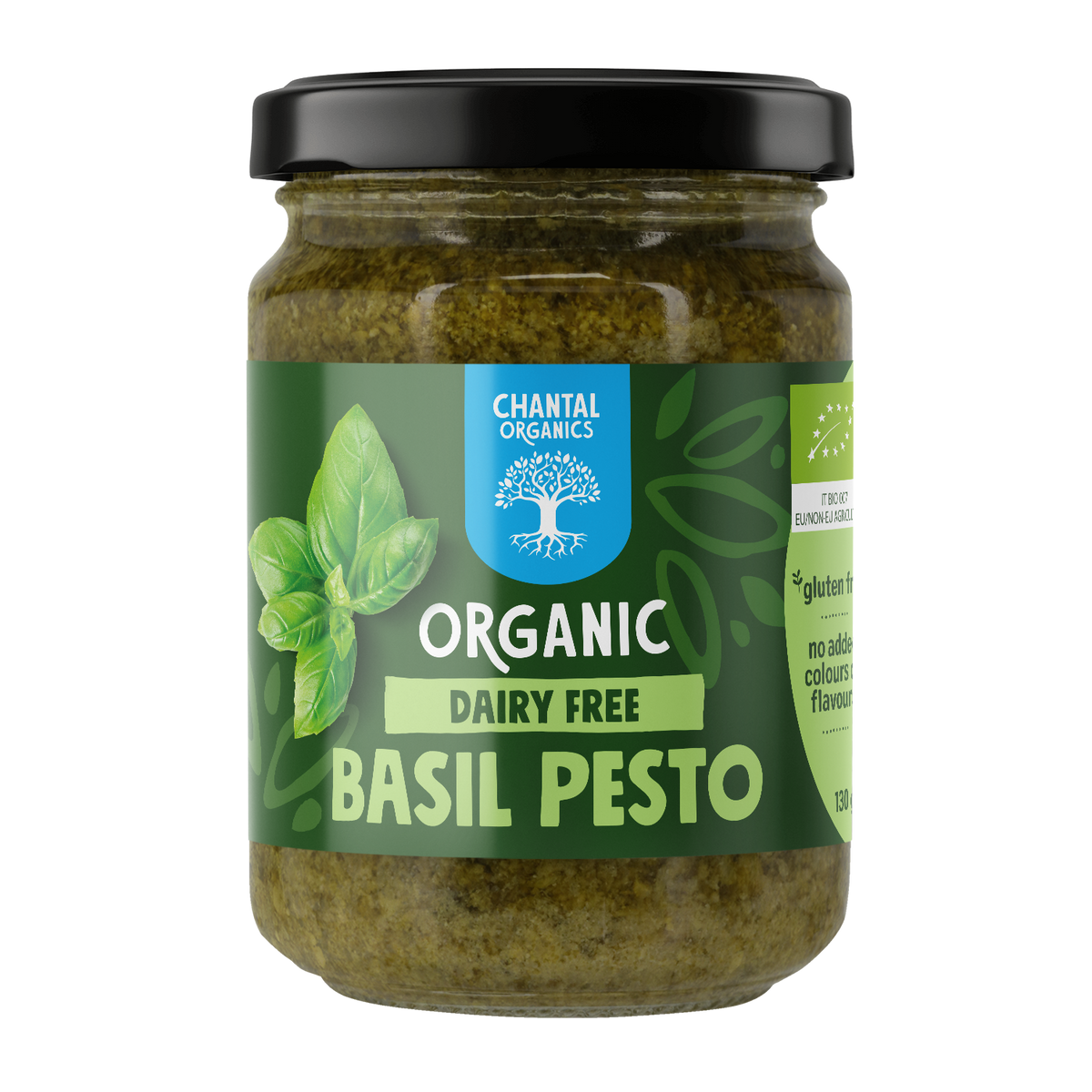 CHANTAL ORGANIC BASIL PESTO 130G
