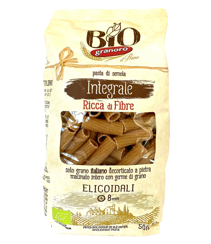 GRANORO BIO ELICOIDALI WHOLEWHEAT PASTA 500G