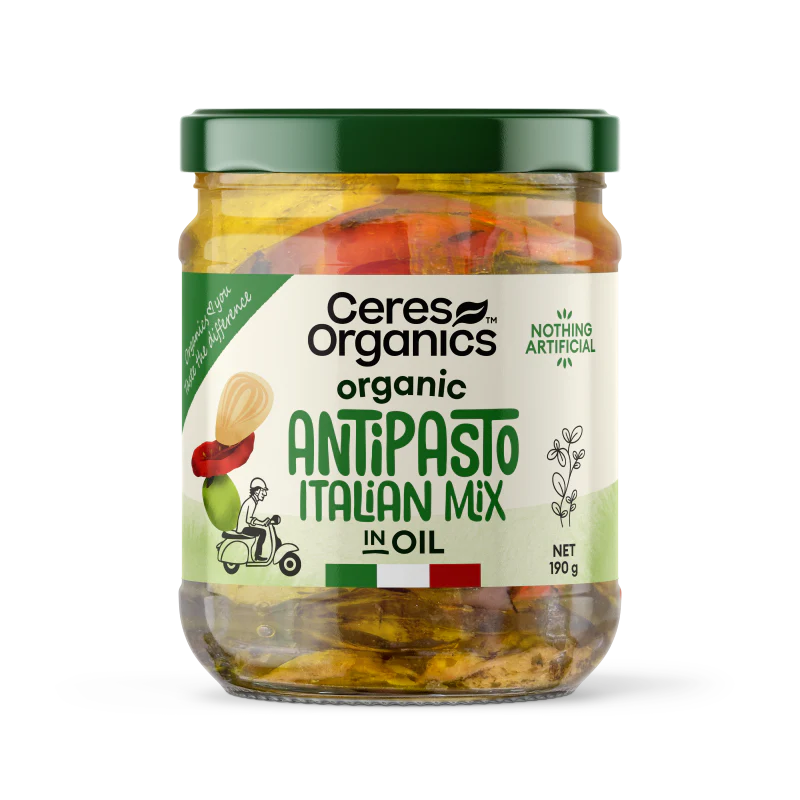 CERES BIO ITALIAN ANTIPASTO MIX 190G