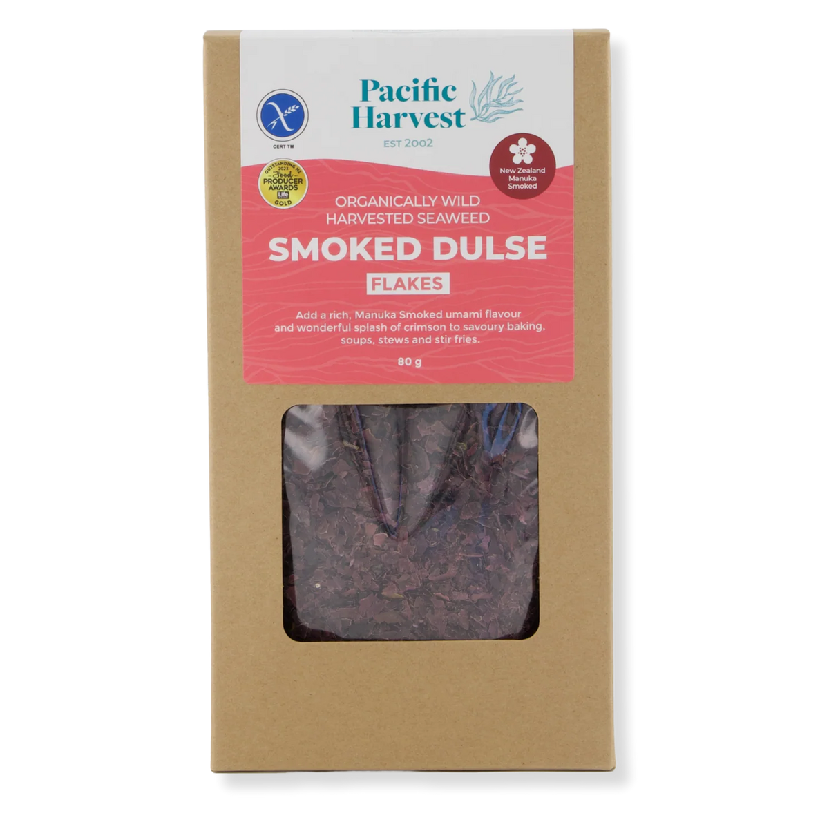 PACIFIC HARVEST SMOKED DULSE 80G