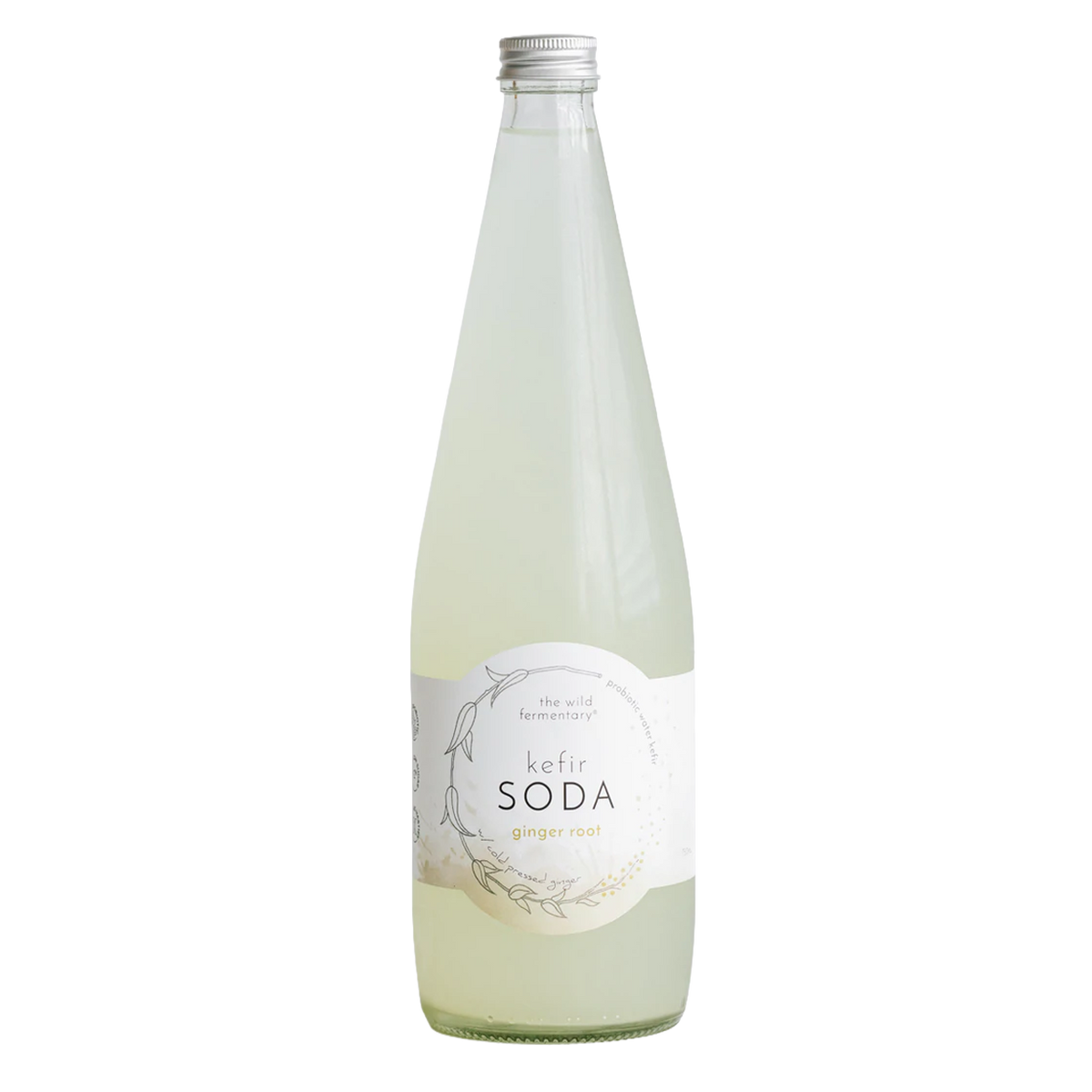 THE WILD FERMANTARY GINGER ROOT KEFIR 750ML