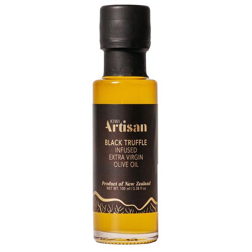 THE KIWI ARTISAN BLACK TRUFFLE INFUSED OLIVE OIL 100ML