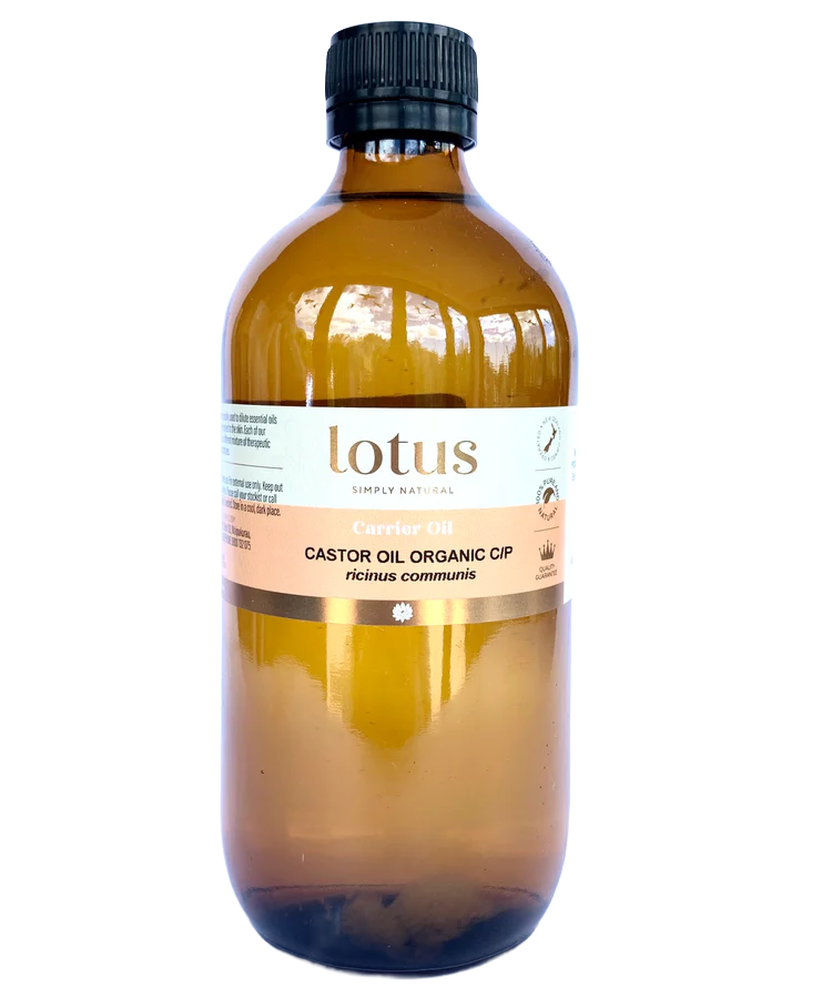 LOTUS OILS ORGANIC CASTOR OIL 500ML