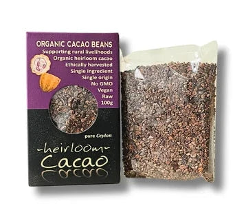 KOKONATI ORGANIC RAW CACAO BEANS 100G
