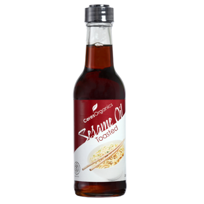 CERES ORGANICS TOASTED SESAME OIL 250ML