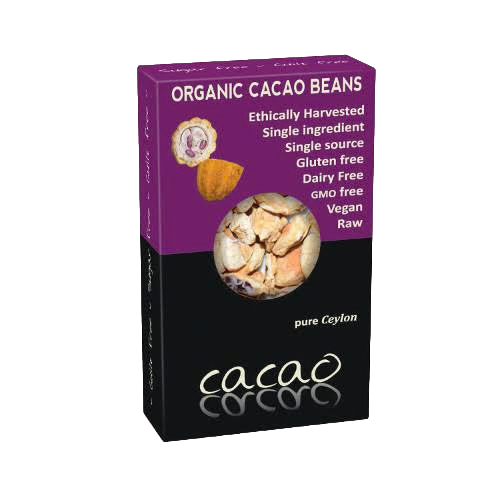 KOKONATI ORGANIC RAW CACAO BEANS 100G