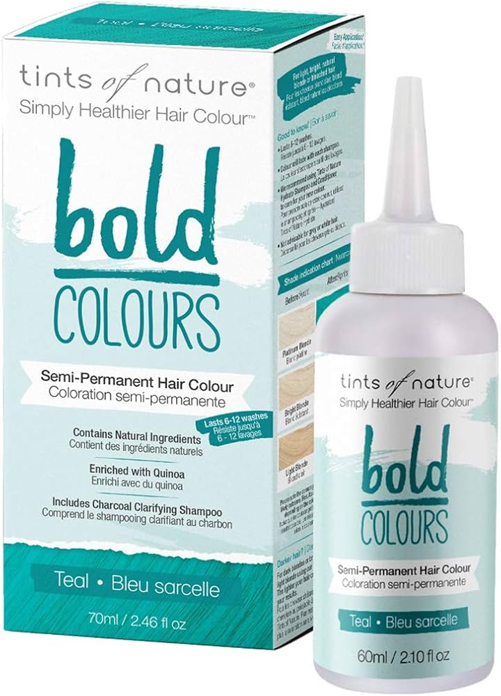 TINTS OF NATURE BOLD TEAL NATURAL HAIR DYE