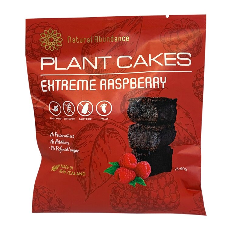 NATURAL ABUNDANCE EXTREME RASPBERRY CAKE 75G
