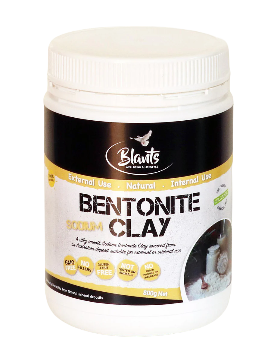 BLANTS ORGANIC BENTONITE CLAY 800G