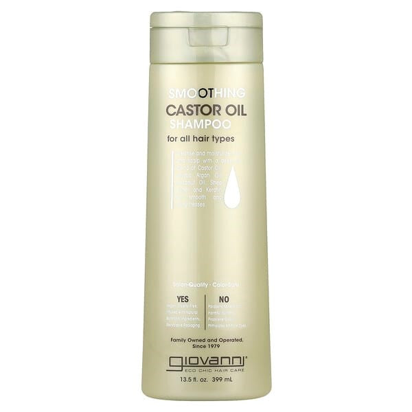GIOVANNI SMOOTHING CASTOR OIL SHAMPOO 399ML