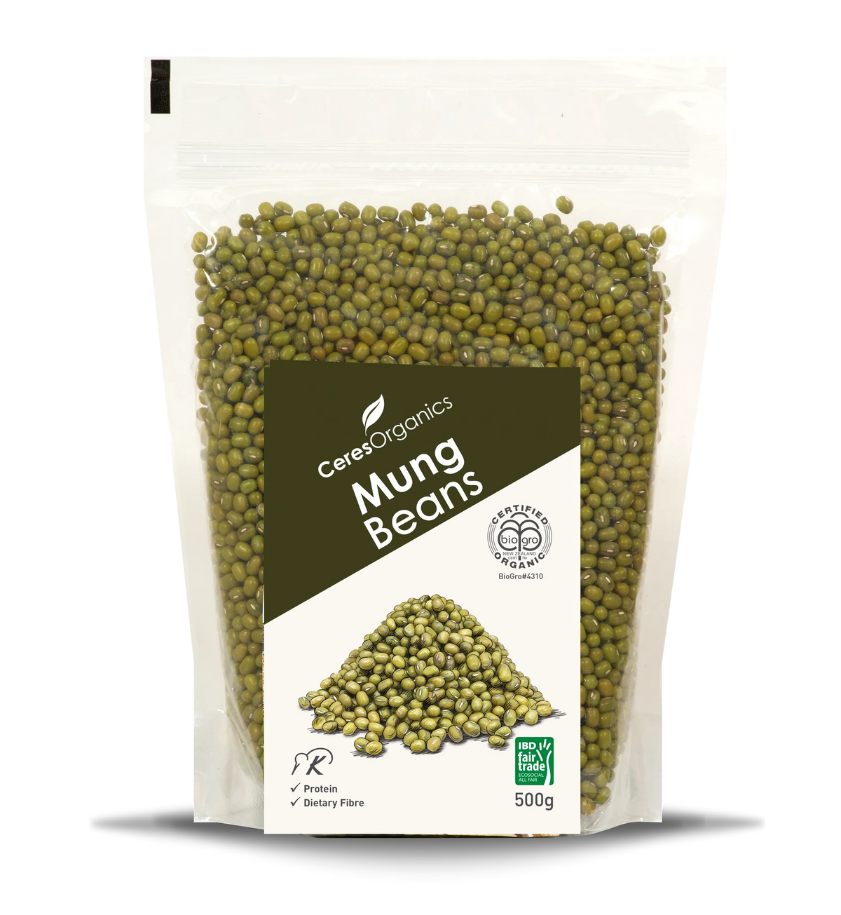 CERES BIO MUNG BEANS 500G