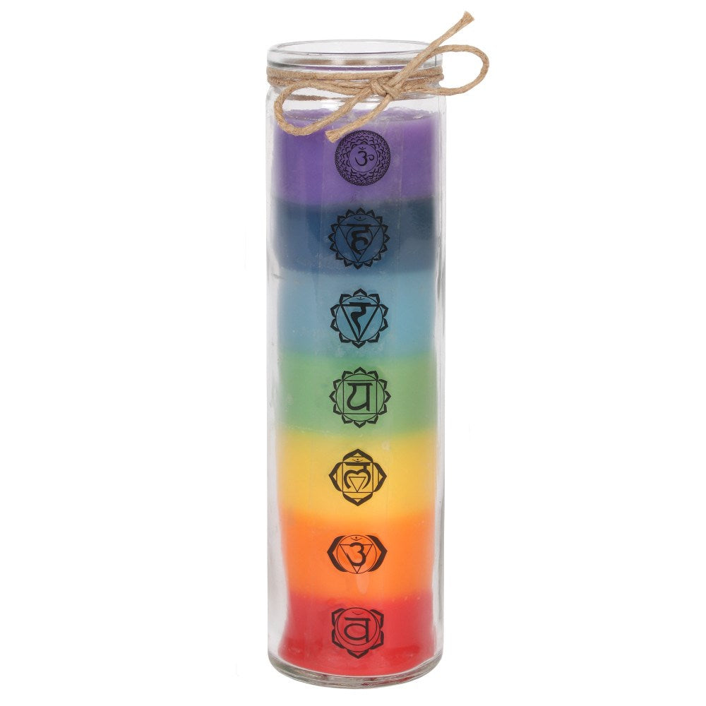 TALL CHAKRA CANDLE