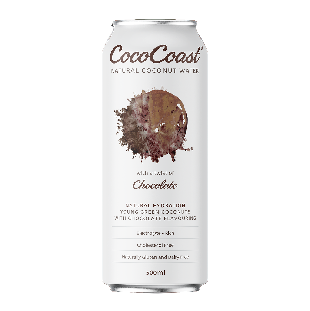 COCOCOAST CHOCOLATE COCONUT WATER 500ML