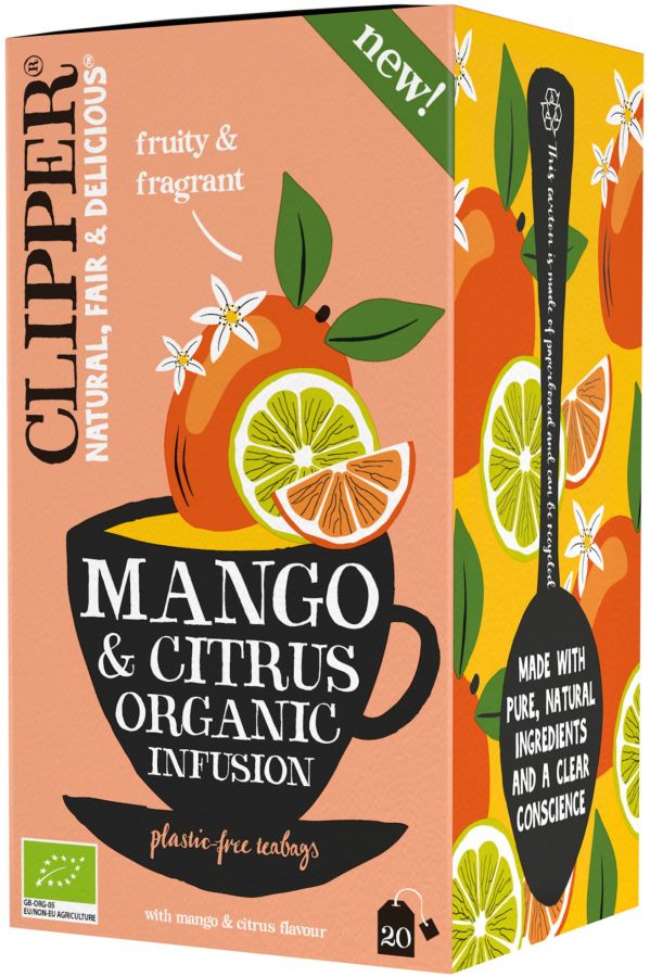 CLIPPER MANGO CITRUS TEA 20 BAGS