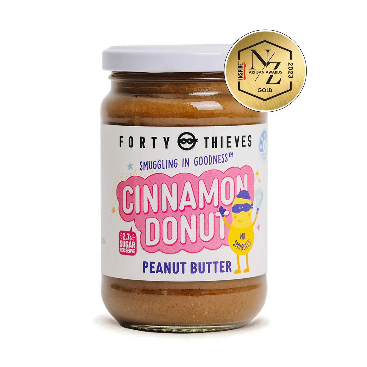 FORTY THIEVES CINNAMON DONUT NUT BUTTER 290G