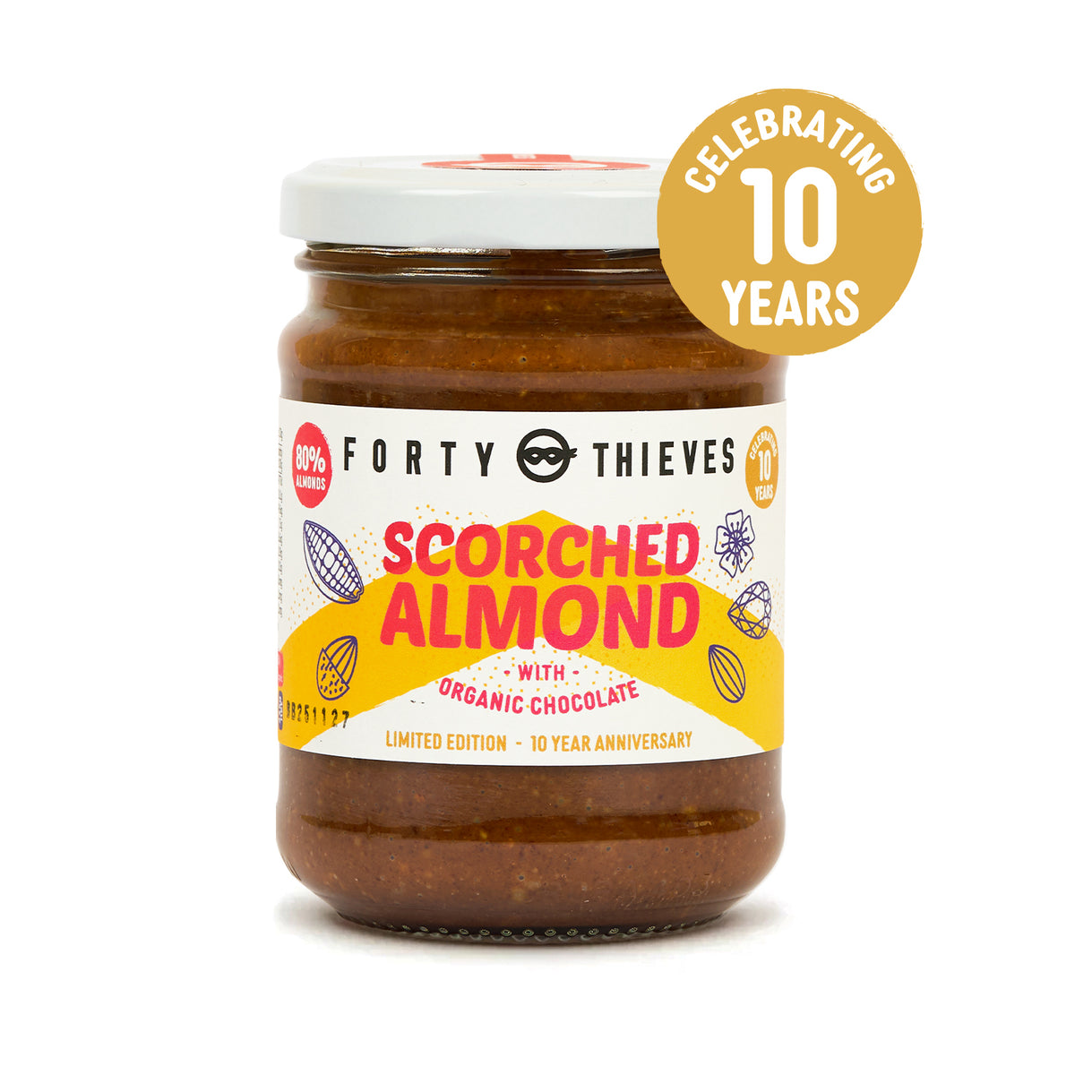 FORTY THIEVES SCORCHED ALMOND BUTTER 235G