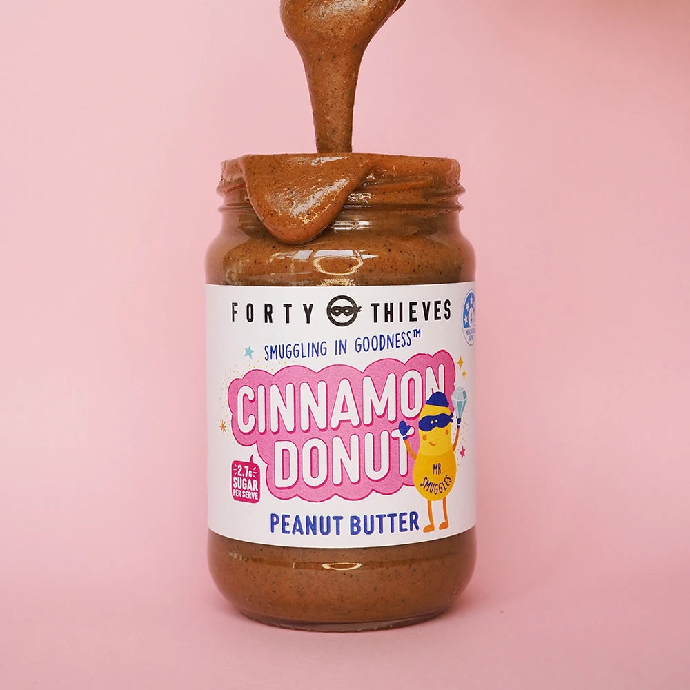 FORTY THIEVES CINNAMON DONUT NUT BUTTER 290G