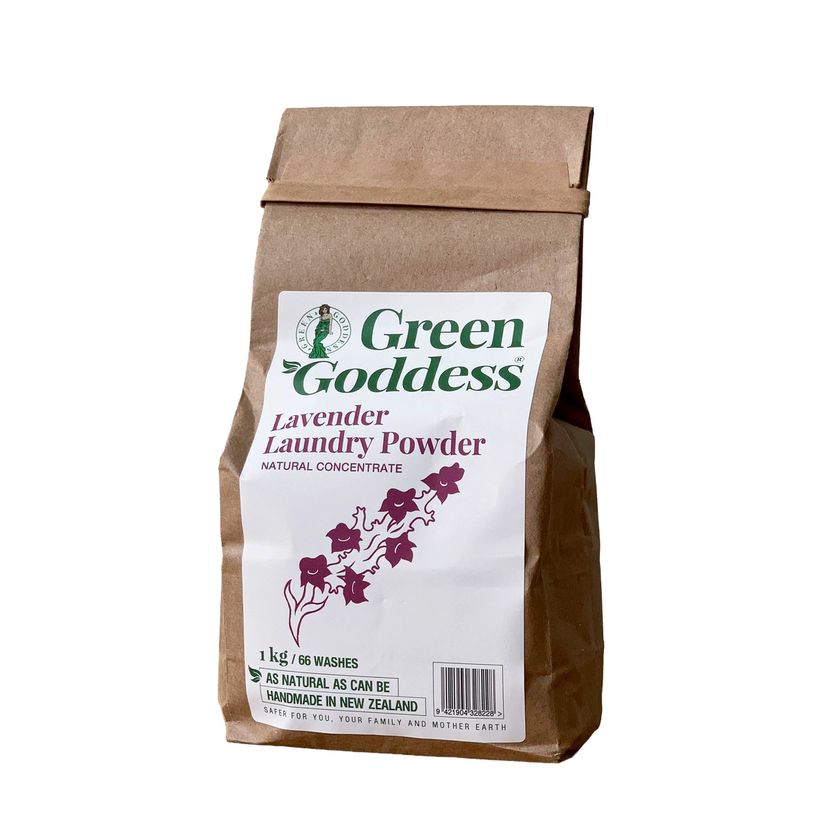 GREEN GODDESS LAVENDER LAUNDRY POWDER 1KG