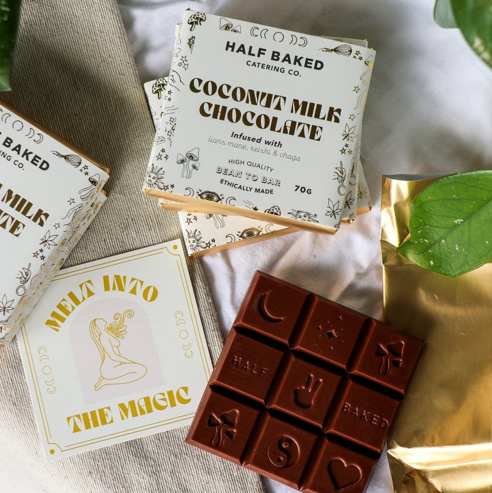 HALF BAKED CATERING COCONUT MILK CHOCOLATE 70G