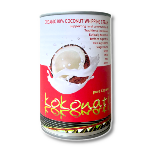 KOKONATI ORGANIC COCONUT WHIPPING CREAM CAN 400ML