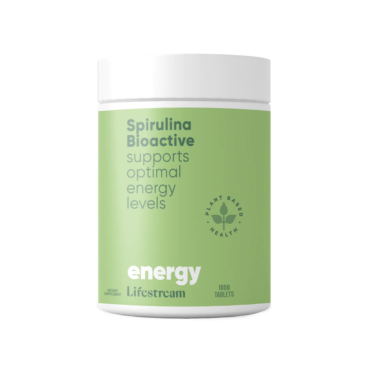 LIFESTREAM SPIRULINA BIOACTIVE 1000 TABLETS