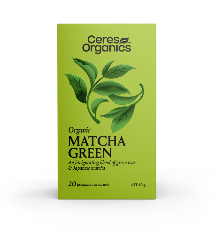 CERES ORGANIC BIO MATCHA GREEN TEA 20 BAGS