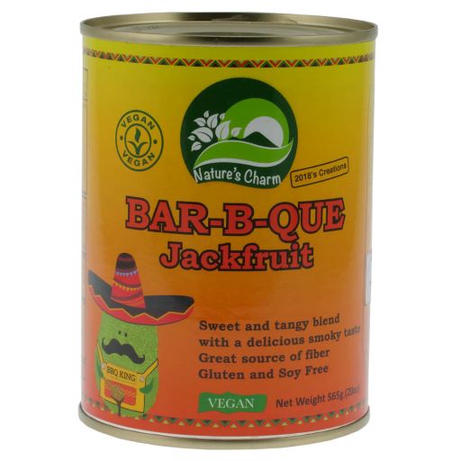 NATURES CHARM BBQ JACKFRUIT 565G