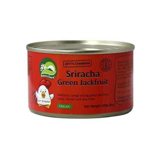NATURES CHARM JACKFRUIT SRIRACHA CAN 200G
