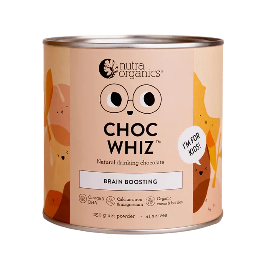 NUTRA ORGANIC CHOC WHIZ 250G