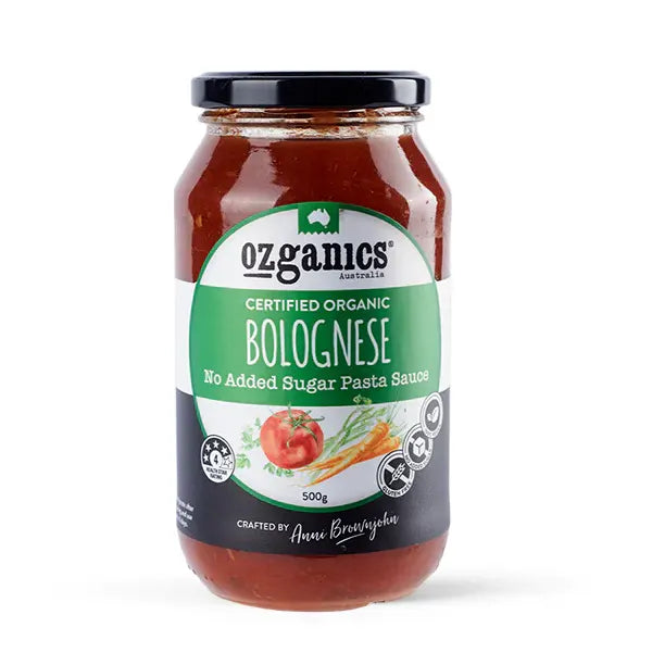 OZGANICS BOLOGNESE PASTA 500GM