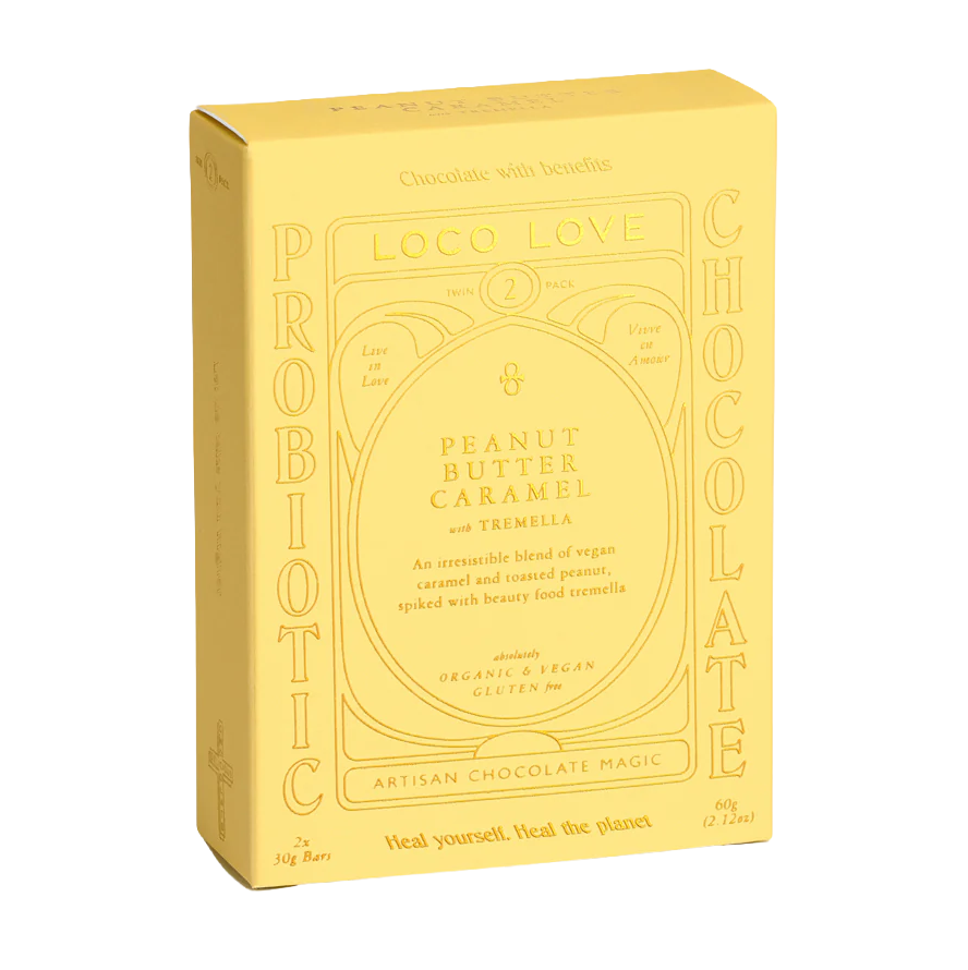 LOCO PEANUT BUTTER CARAMEL TWIN 60G
