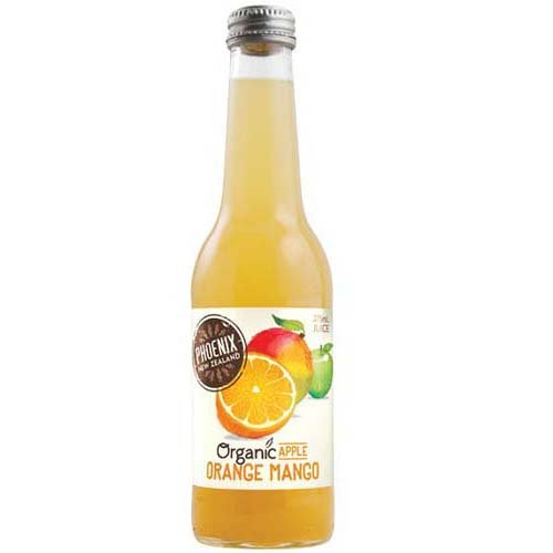 PHOENIX ORGANIC ORANGE MANGO & APPLE JUICE 290ML