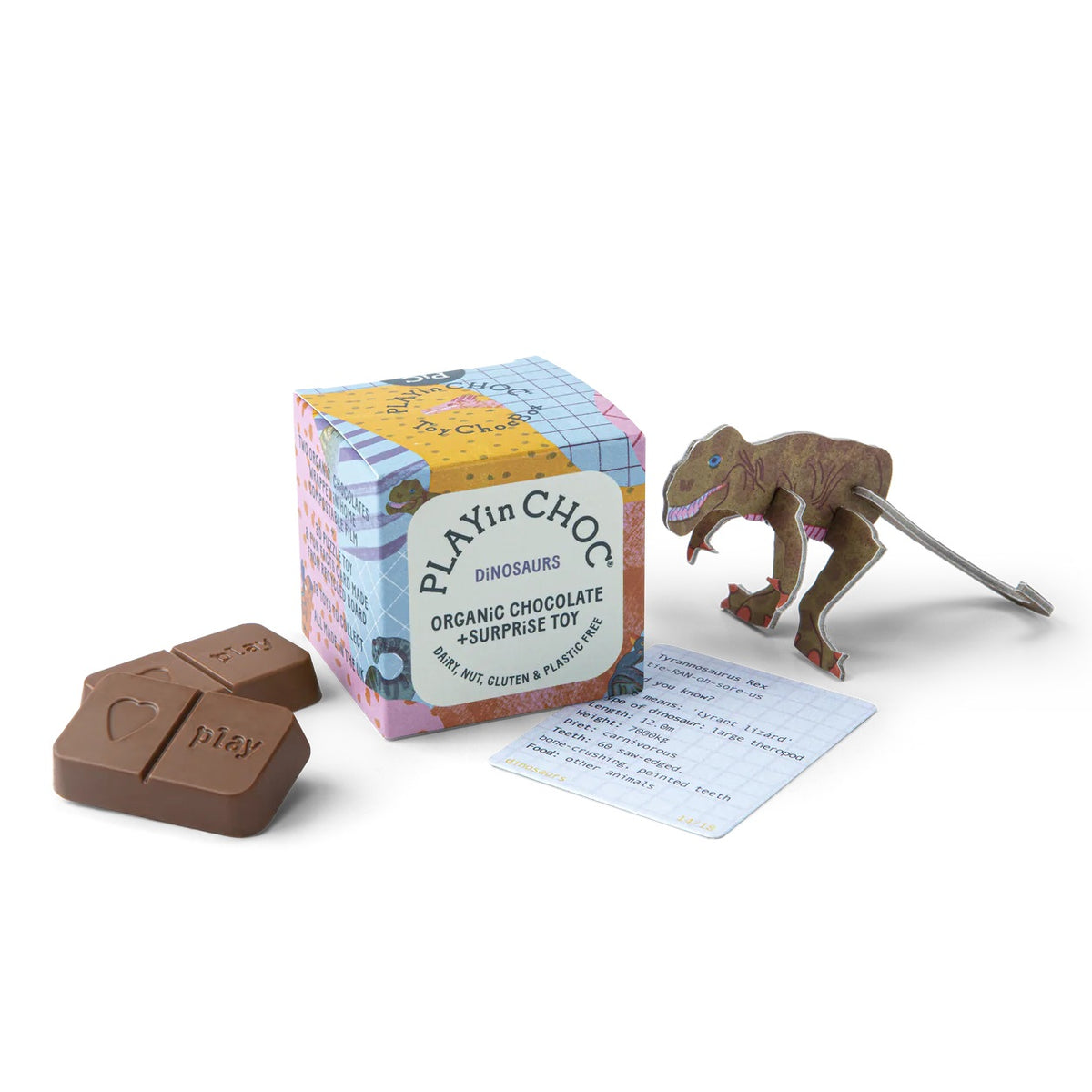 PLAYIN CHOCOLATE DINOSAUR SINGLE