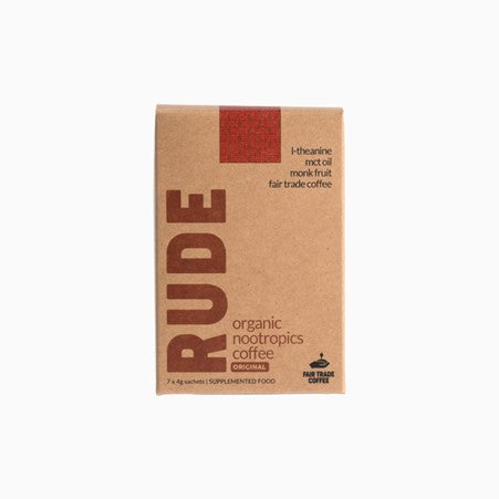 RUDE COFFEE ORIGINAL SWEET 7 X 4G SACHETS