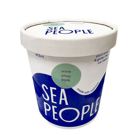 SEA PEOPLE MINT CHOC BARK ICECREAM 473ML