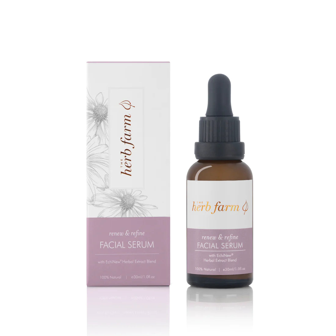 THE HERB FARM RENEW & REFINE SERUM 30ML