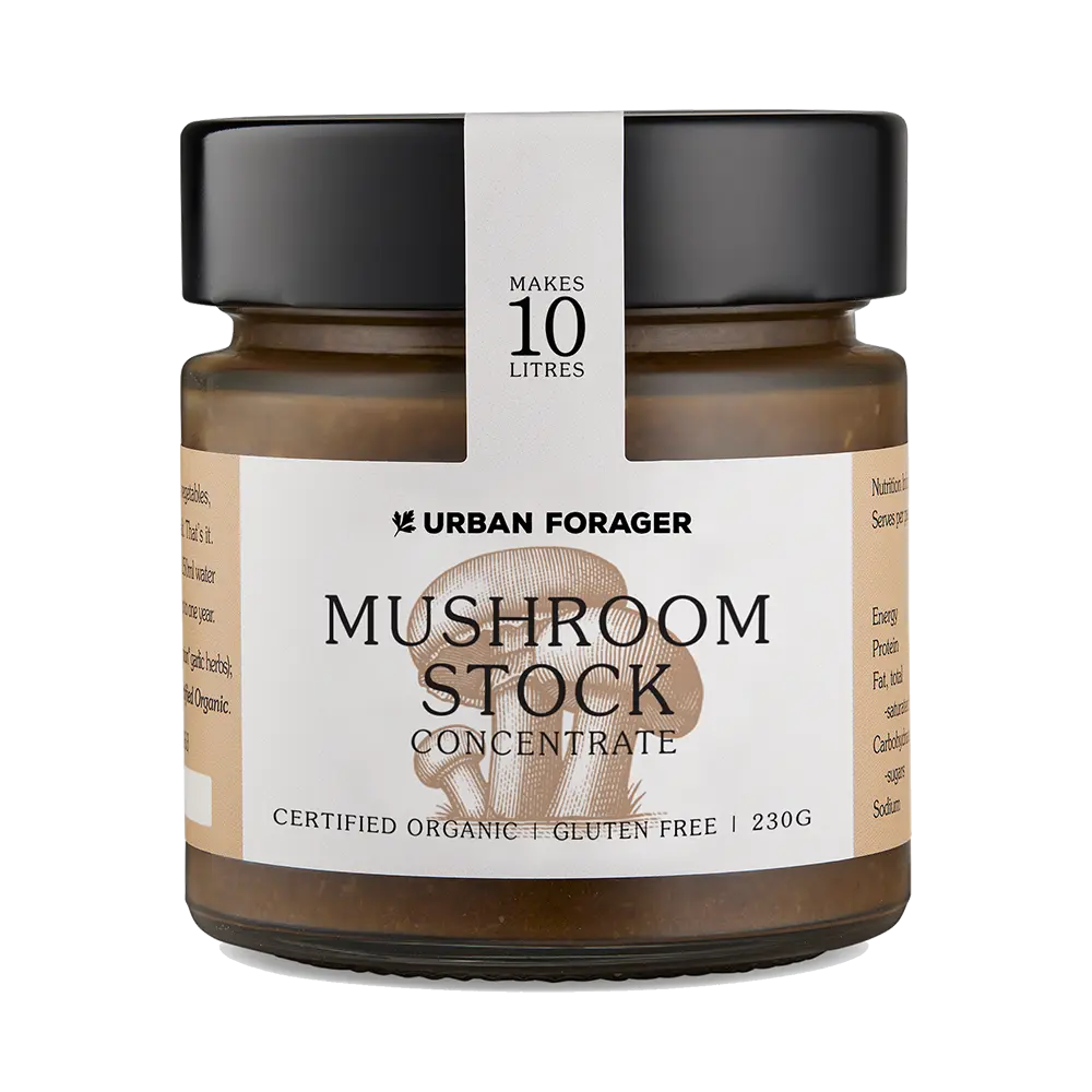 URBAN FORAGER ORGANIC MUSHROOM STOCK 250G