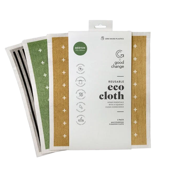 GOOD CHANGE ECO CLOTH MEDIUM 3PK