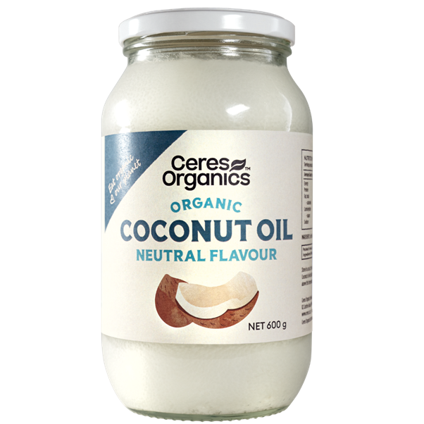 CERES ORGANIC COCONUT OIL NEUTRAL 600G