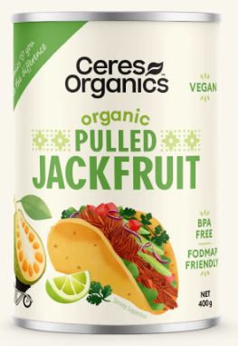 CERES BIO PULLED JACKFRUIT 400G