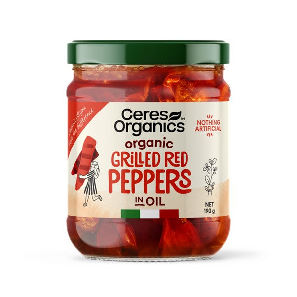 CERES ORGANIC BIO GRILLED PEPPERS 190G