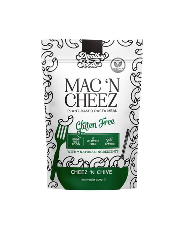 PLANTASY GLUTEN FREE MAC N CHEESE & CHIVE 200G