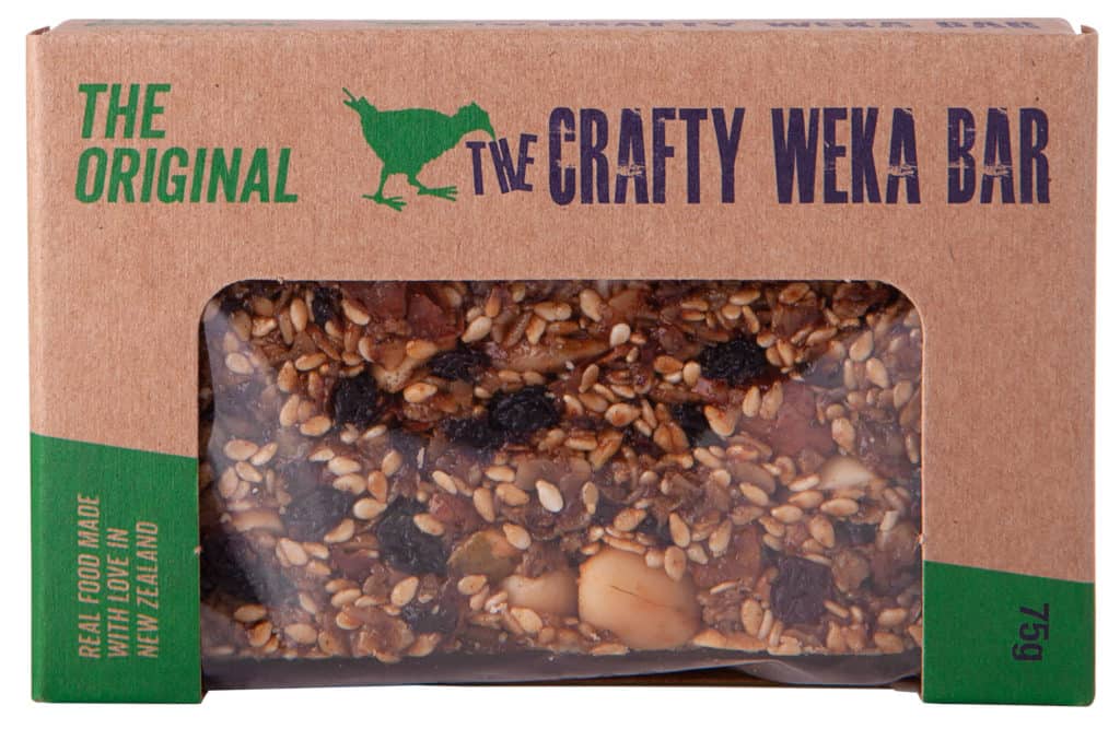CRAFTY WEKA BAR ORIGINAL POUCHES 8 BITES 8 X 30G