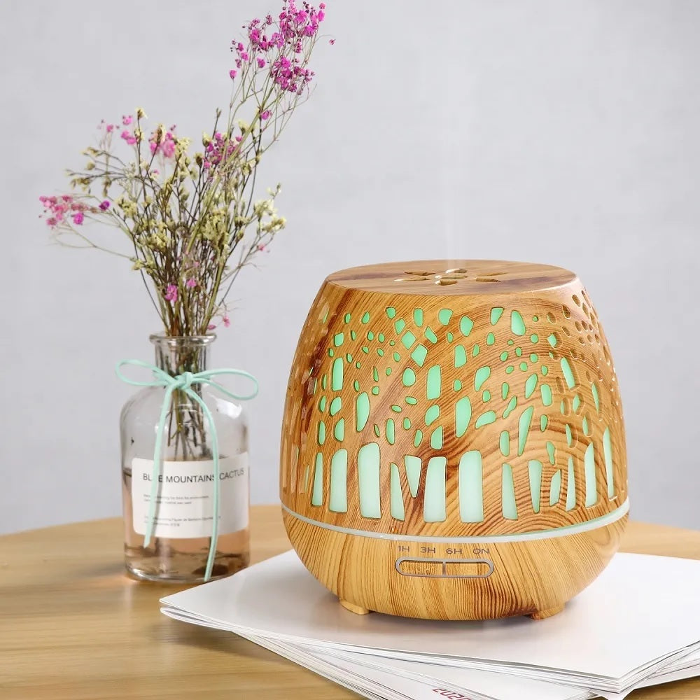 ULTRA SONIC DIFFUSER NATURAL WOOD