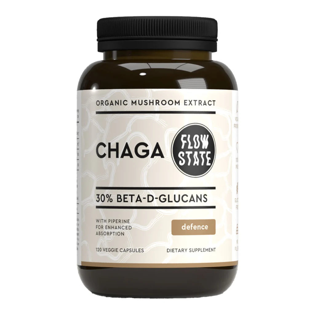 FLOW STATE CHAGA MUSHROOM CAPSULES 120
