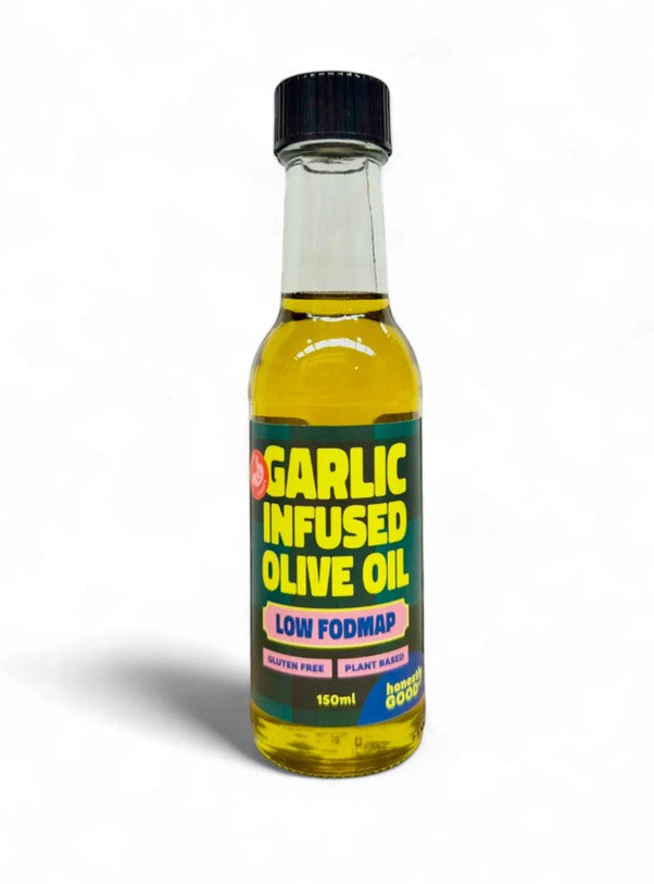 LOW-FODMAP GARLIC INFUSED OLIVE OIL 150ML