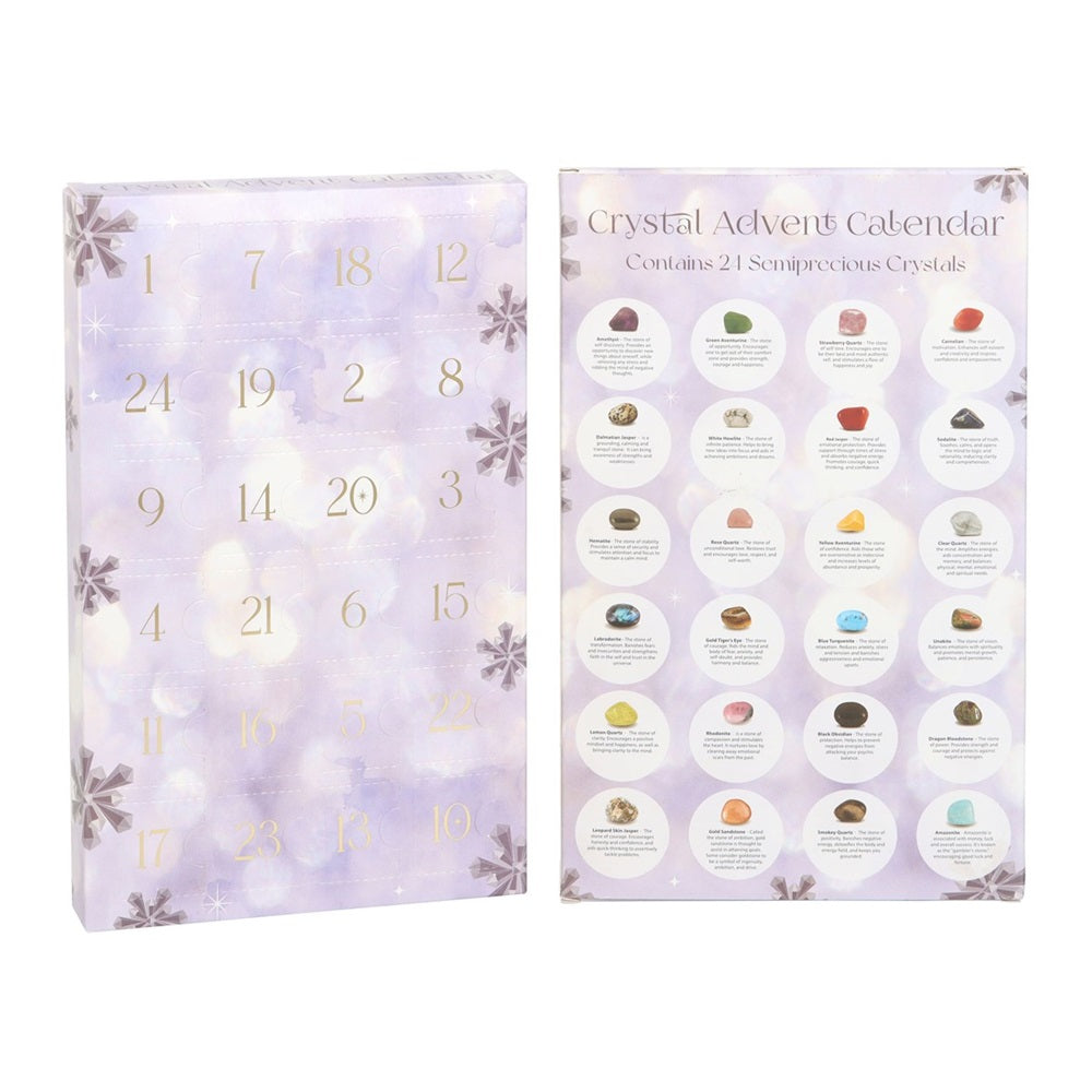 GEMSTONE ADVENT CALENDAR LILAC 24 DAY