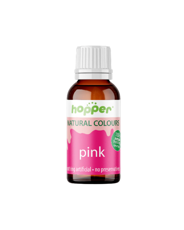 HOPPER NATURAL FOOD COLOUR PINK 20G