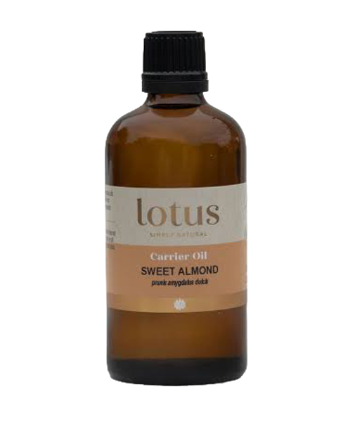 LOTUS OILS ORGANIC SWEET ALMOND OIL 100ML